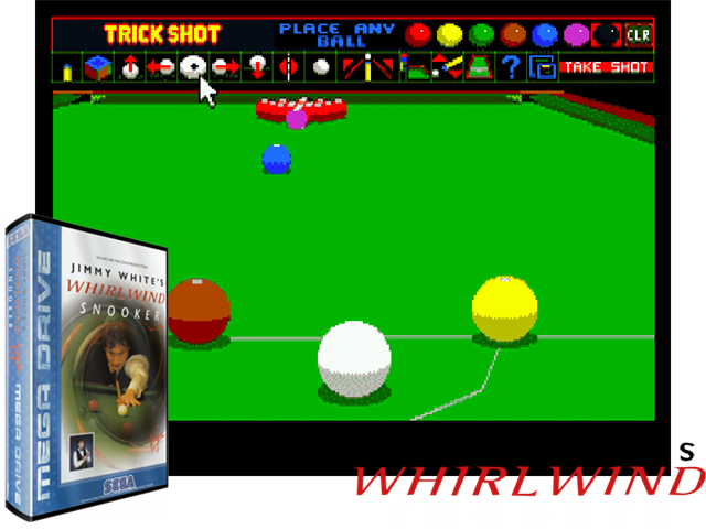 Jimmy White's Whirlwind Snooker (E) [c][!]